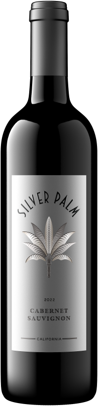 Wine bottle of Silver Palm Cabernet Sauvignon